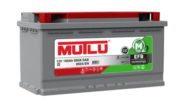 Mutlu Akü 100Ah EFB