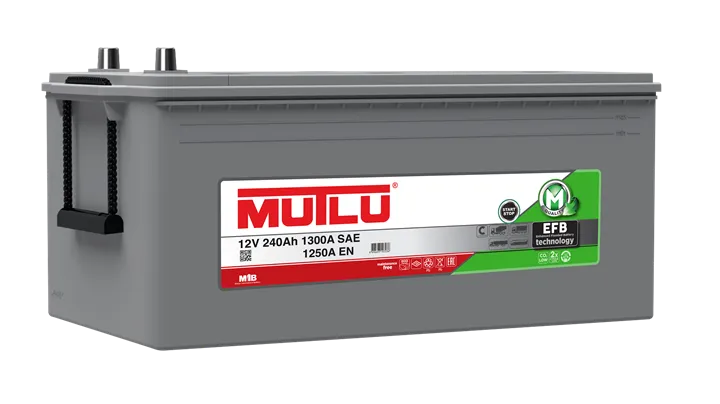 Mutlu Akü 240Ah EFB