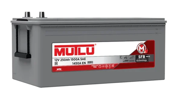 Mutlu Akü 250Ah SHD