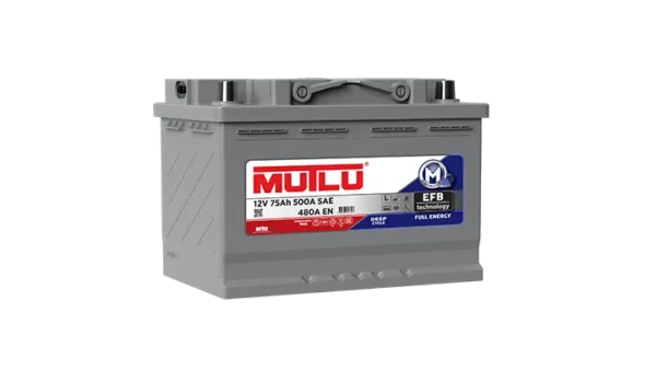 Mutlu Akü 75Ah Full Enerji