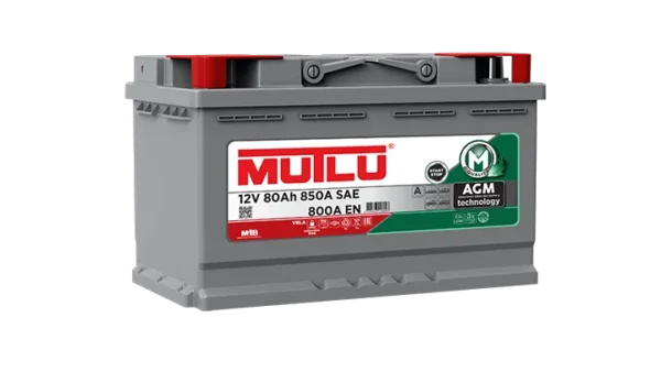Mutlu Akü 80Ah AGM