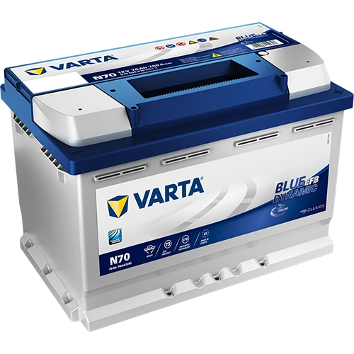 Varta Akü BLUE dynamic EFB 70Ah